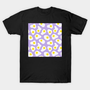 Fried Eggs Pattern T-Shirt